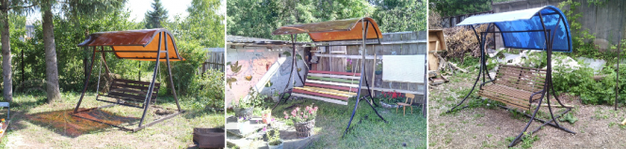 Садовые качели для досуга